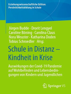 cover image of Schule in Distanz – Kindheit in Krise